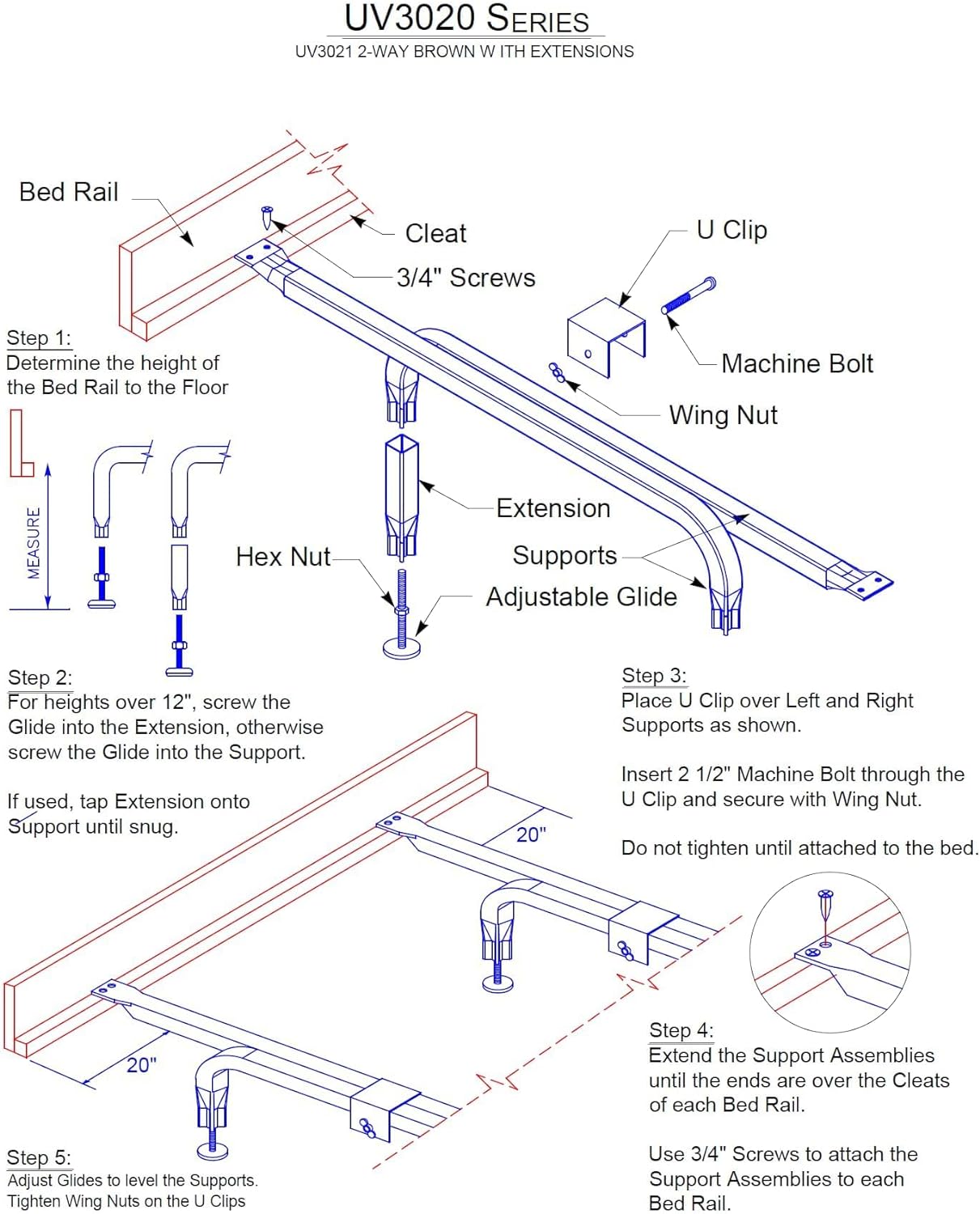 Universal Bed Supports